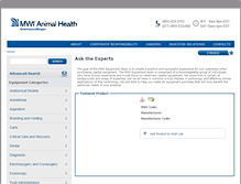 Tablet Screenshot of equipment.mwivet.com